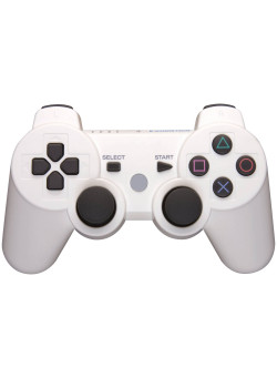 Геймпад беспроводной Wireless Controller  (Белый) (PS3)